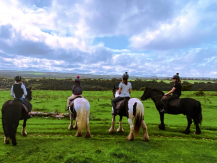 Family Riding North Yorkshire